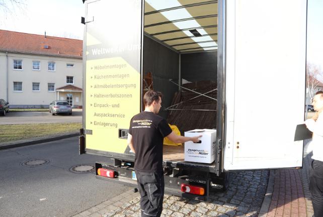 Studentenumzug organisieren in Thum 